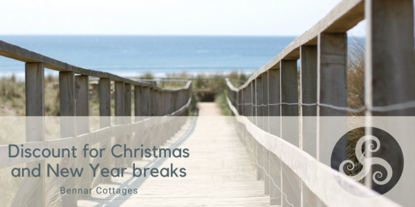 Discount for Christmas and New Year breaks at Cottages Near Bennar Beach