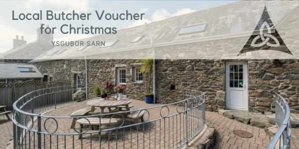 Local Butcher Voucher for Christmas at Holiday Cottage On A Working Farm, Llyn Peninsula